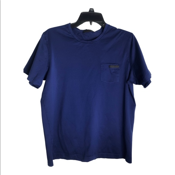 Navy blue Prada T-shirt